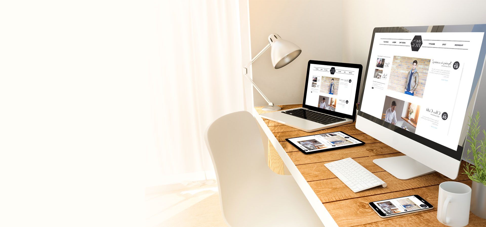 design du site